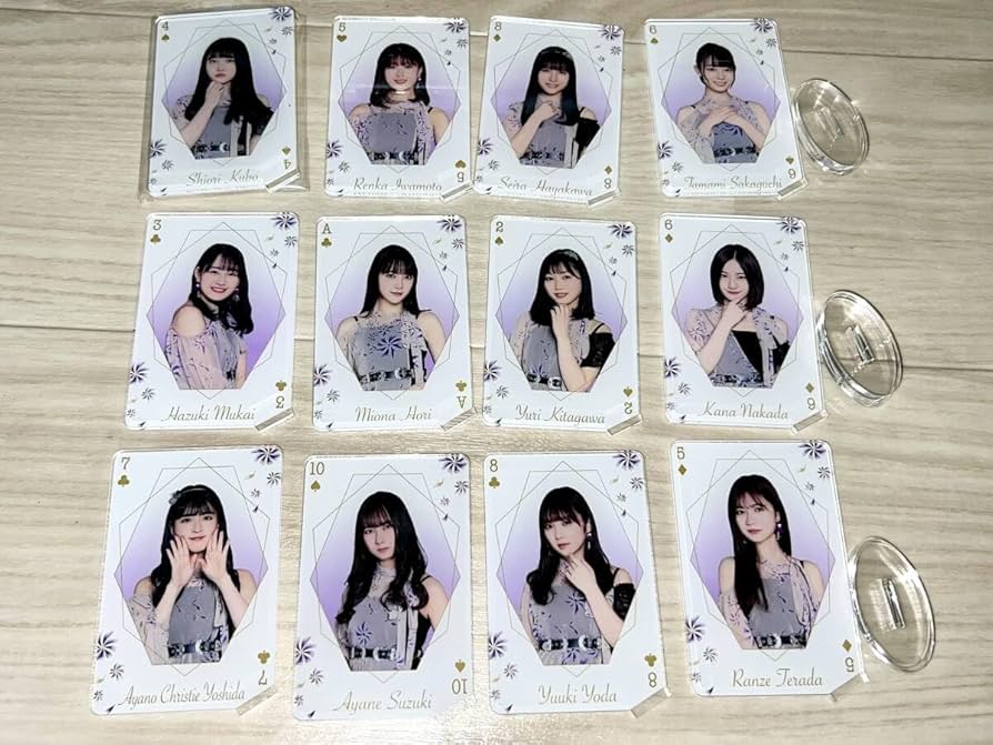 Amazon.co.jp: 乃木坂46 トランプ型アクリルスタンド12種セット セブン