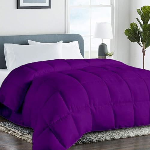 Juego de edredón de 3 piezas, relleno de edredón alternativo para todas las estaciones, relleno de edredón acolchado con 8 pestañas de esquina,