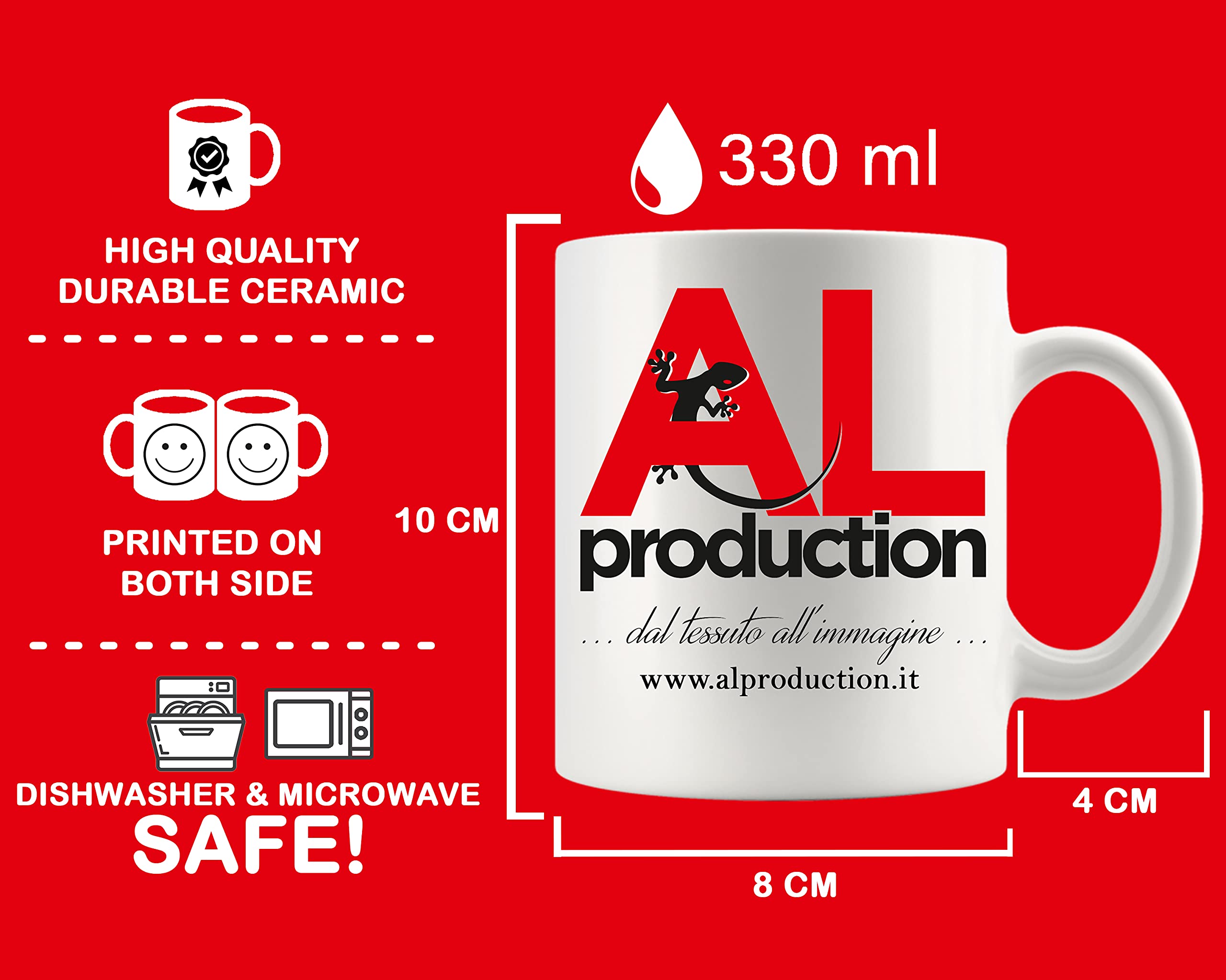 Tazza Divertente In Ceramica 'Ho Più Sonno Che Tette' - 330 Ml - Idea Regalo Umoristica Per Amici E Colleghi