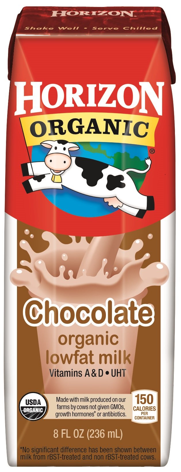 Horizon OrganicLow-Fat Milk Chocolate, 8 ozUSDA Organic