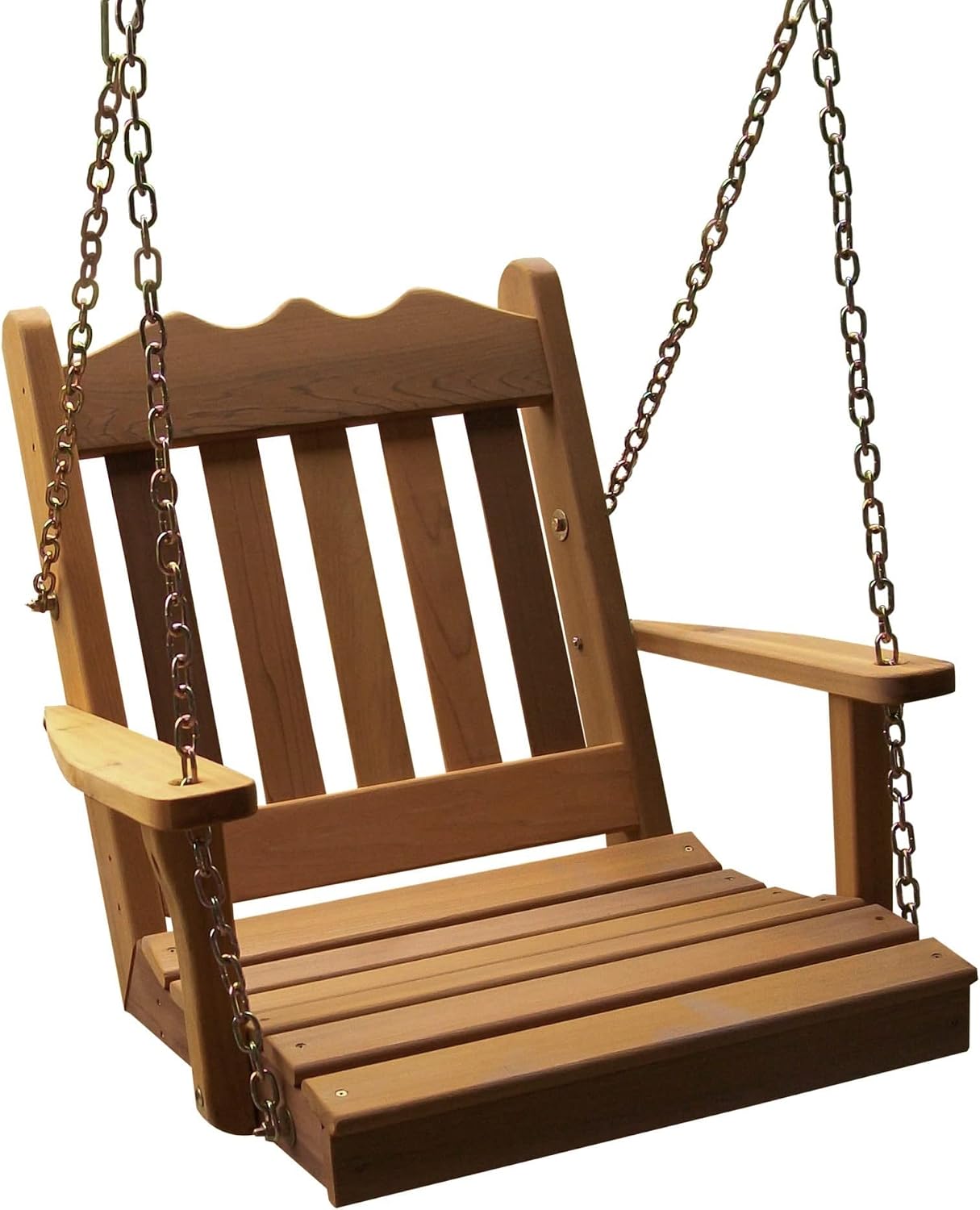 Furniture Barn USA- Chair Swing-2ft Royal English, Cedar Stain