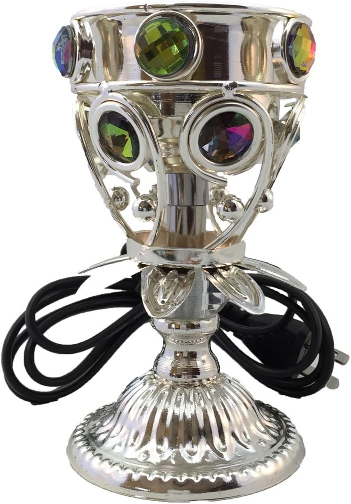 ATTAR MIST Jewel Cup Electric Incense Holder Small (Silver)