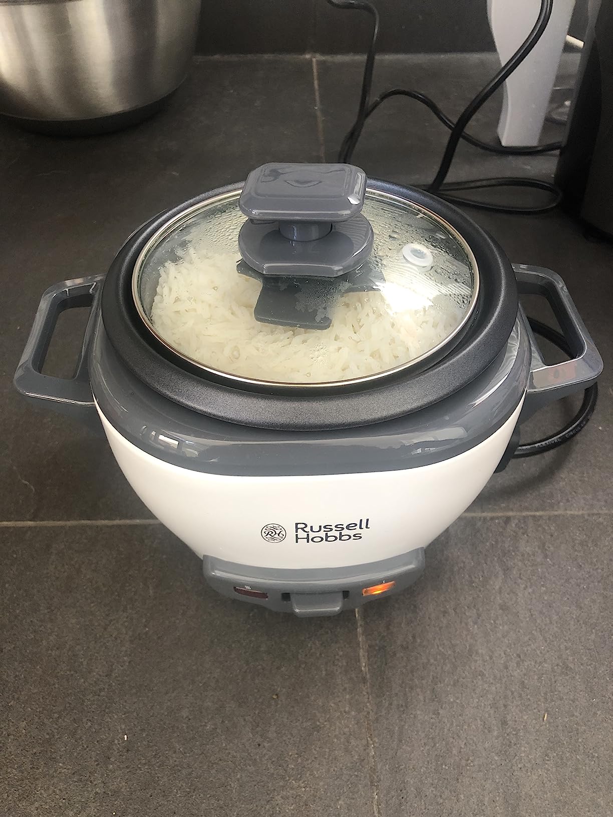 Russell Hobbs Rice Cooker Mini [Small] 0.4 L (Keep Warm Function, Non