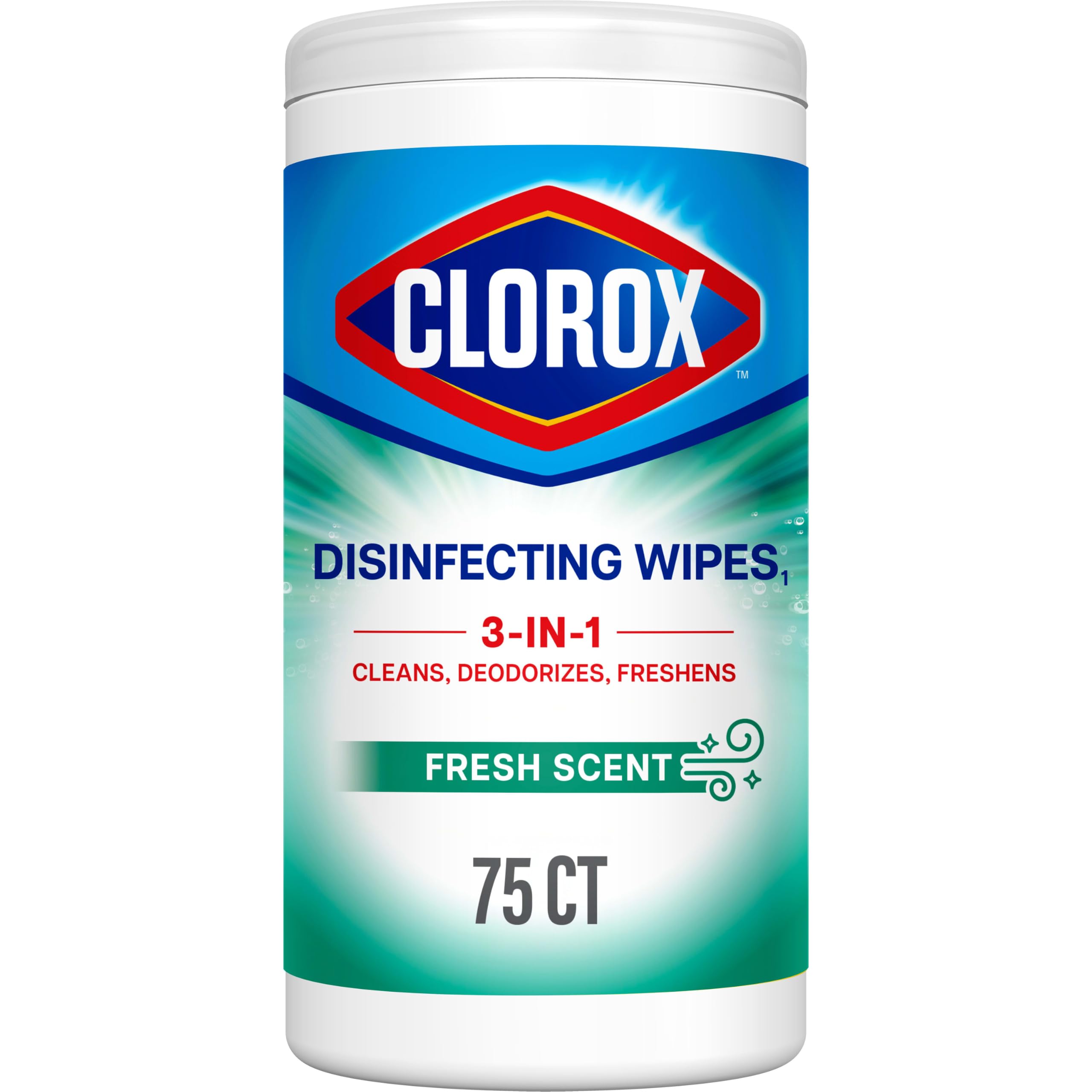 Clorox Disinfecting Wipes Back to School Bleach Free Fresh Scent 75 Count Pack May Vary product thumbnail 3