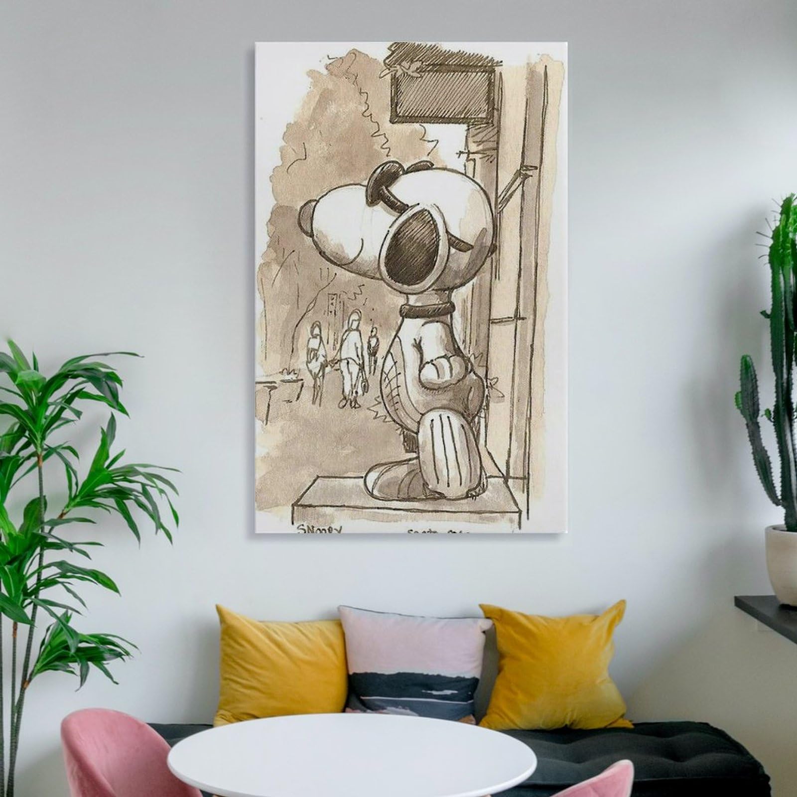 SNOOPY ハワイ限定 ハワイ直輸入 日焼けスヌーピー キャンバスアート