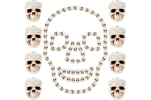Packaged Pack of 25 SkullFigurines - Premium Halloween Decorations With Endless Functionality
