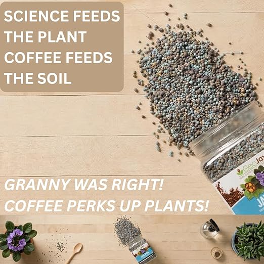 Java Perk: Fertilizante de Liberación Lenta con Café para Plantas de Interior (2 lb) miniatura 3