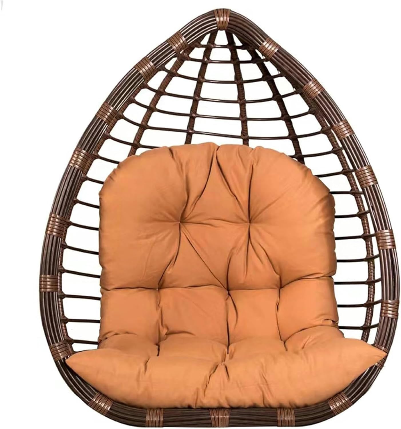 47 x 31 inches Swing Egg Chair Cushion Washable Removable Hanging Basket Seat Cushion(#7)
