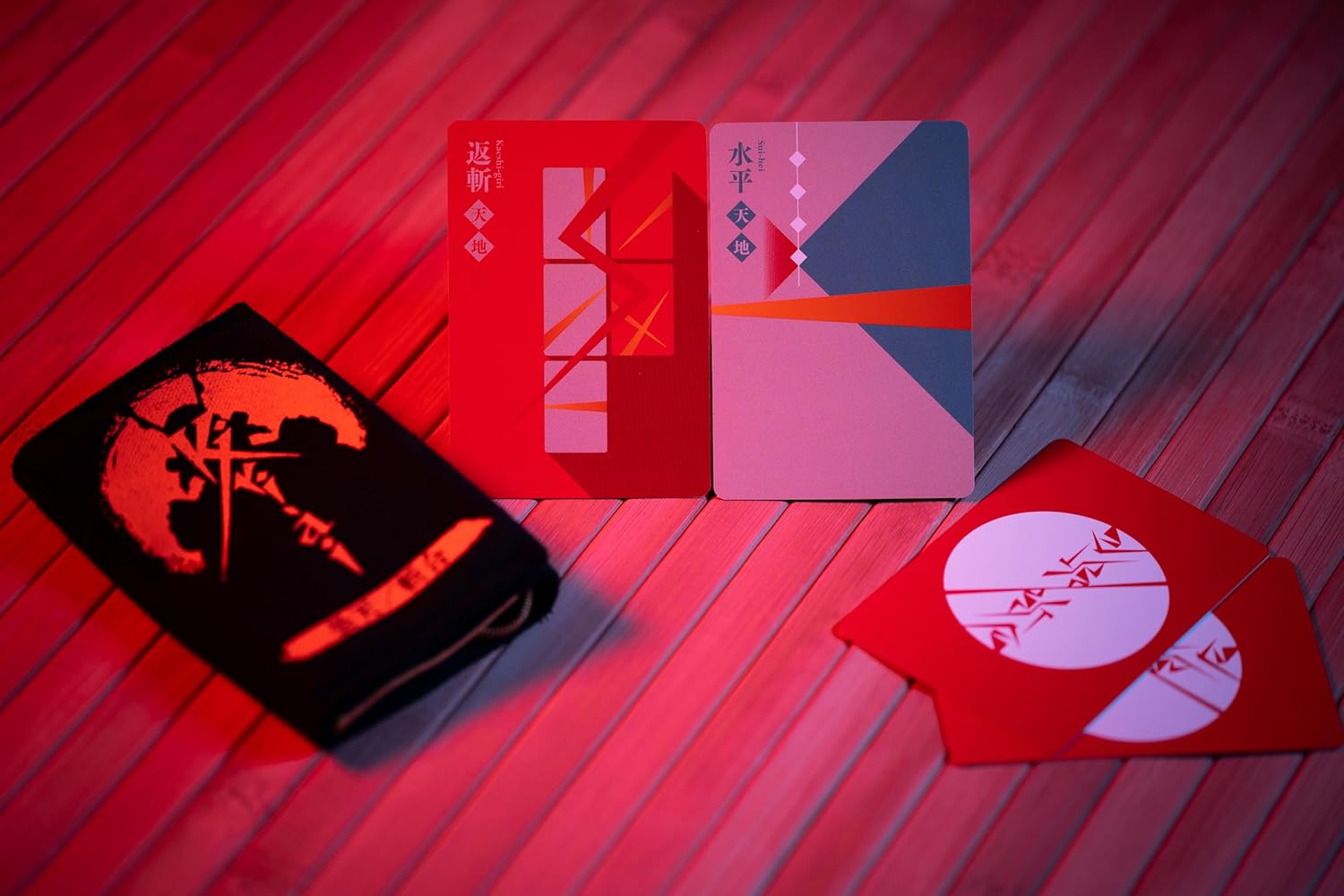 Kiri-AI The Duel Card Game (Wallet Edition) - Fast-Paced Samurai Dueling for Two Players, Strategy Game for Kids and Adults, Ages 13+, 2 Players, 5-10 Min Playtime, Made by Lucky Duck Games