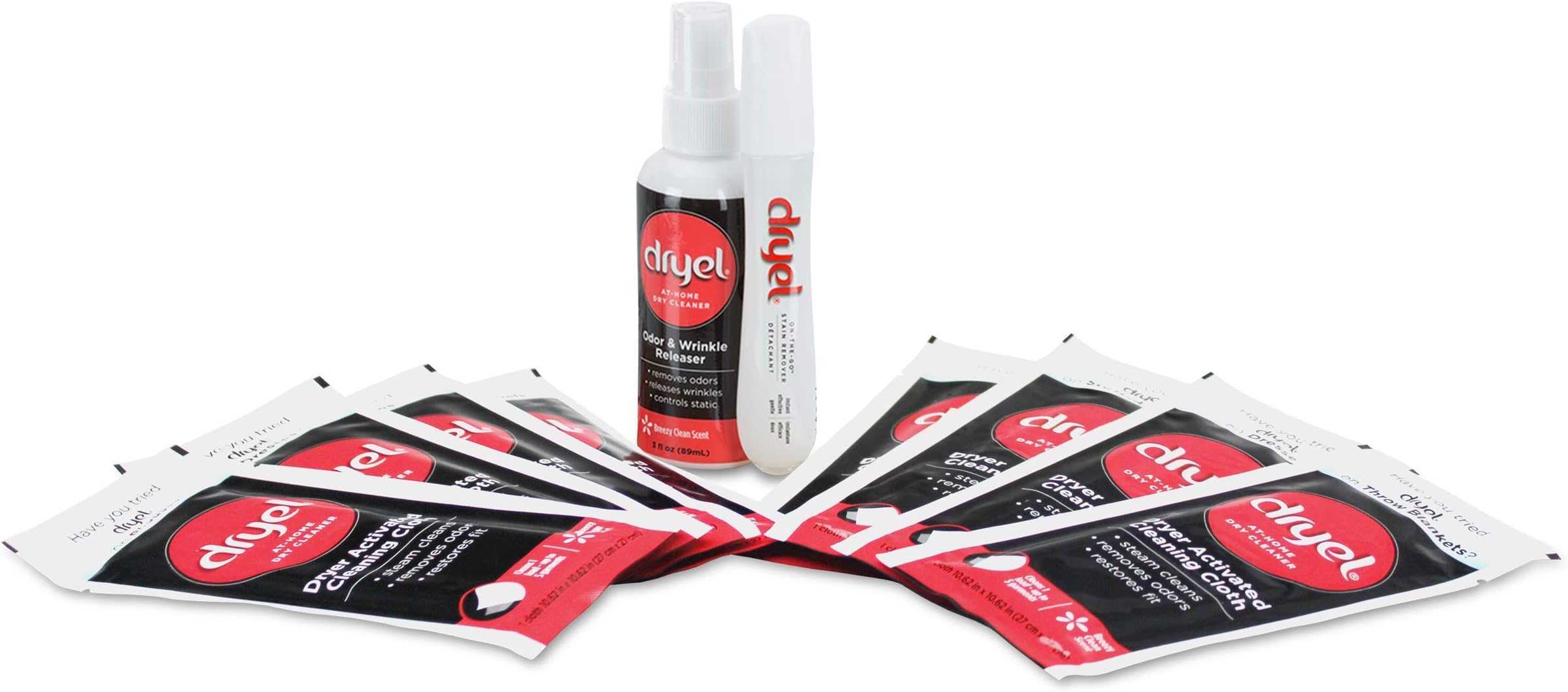 Dryel at Home Dry Cleaner Refill Kit - 10 Weight with Stain Pen