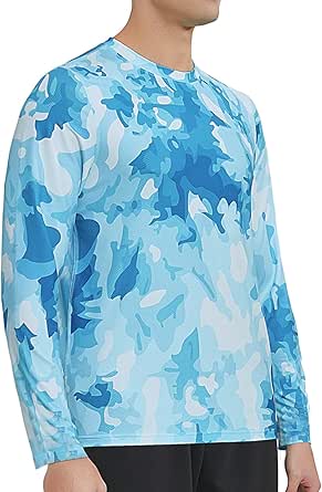 T-shirt De Pêche Realtree Fishing Manches Longues - Taille M - Camo Avec Trous Pour Pouces