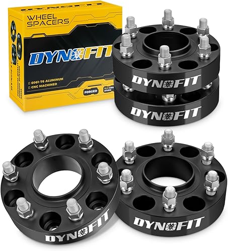 Miniatura 9 de dynofit Adaptadores de espaciadores de rueda forjados de 6 x 5.5 a 6 x 5.5 pulgadas para Silverado 1500 Sierra 1500 Yukon 2019-2024 Ram 1500