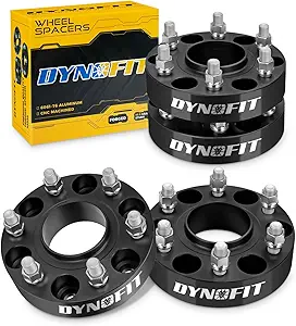 Dynofit 1.5" 6x5.5 Wheel Spacers (4 pcs) — Forged Hub-Centric Spacer for Chevy/GMC Trucks
