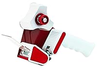 Vista 8 de Cinta de embalaje marrón de 2 pulgadas x 110 yardas, 6 rollos de material brillante multiusos resistente para oficina, escuela y hogar, recarga