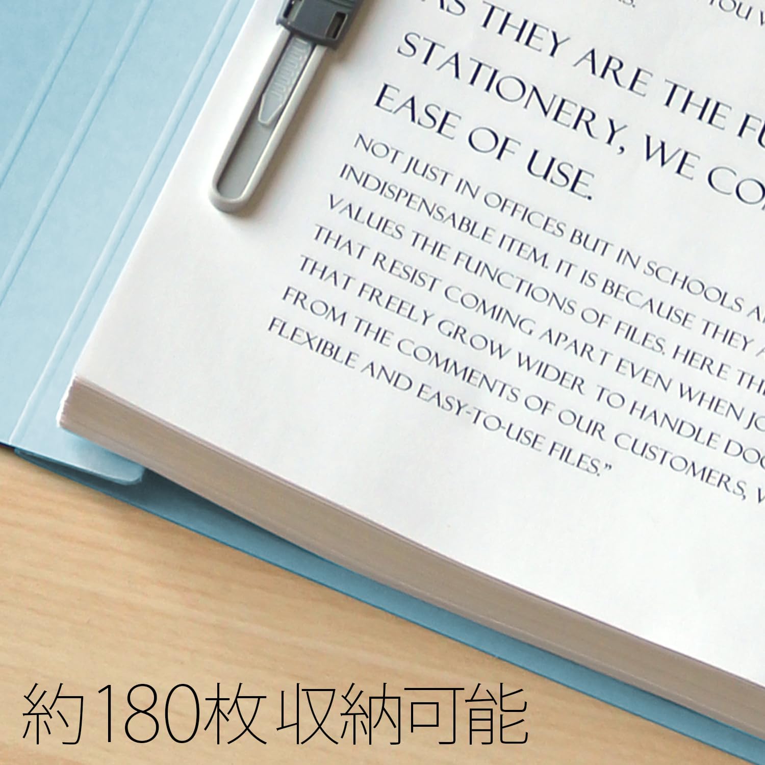 Amazon | プラス フラットファイル 樹脂製とじ具 A4 縦 ロイヤル