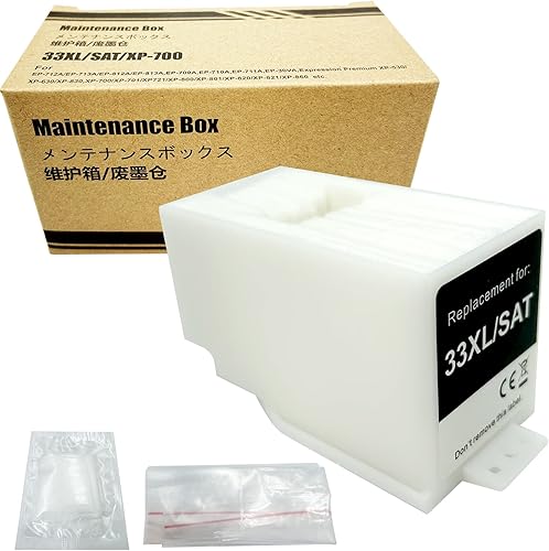 Miniatura 6 de COCADEEX 2 paquetes de almohadillas de esponja para caja de tinta de residuos compatibles con XP-530 XP-610 XP-630 XP-640 XP-700 XP-701 XP-721