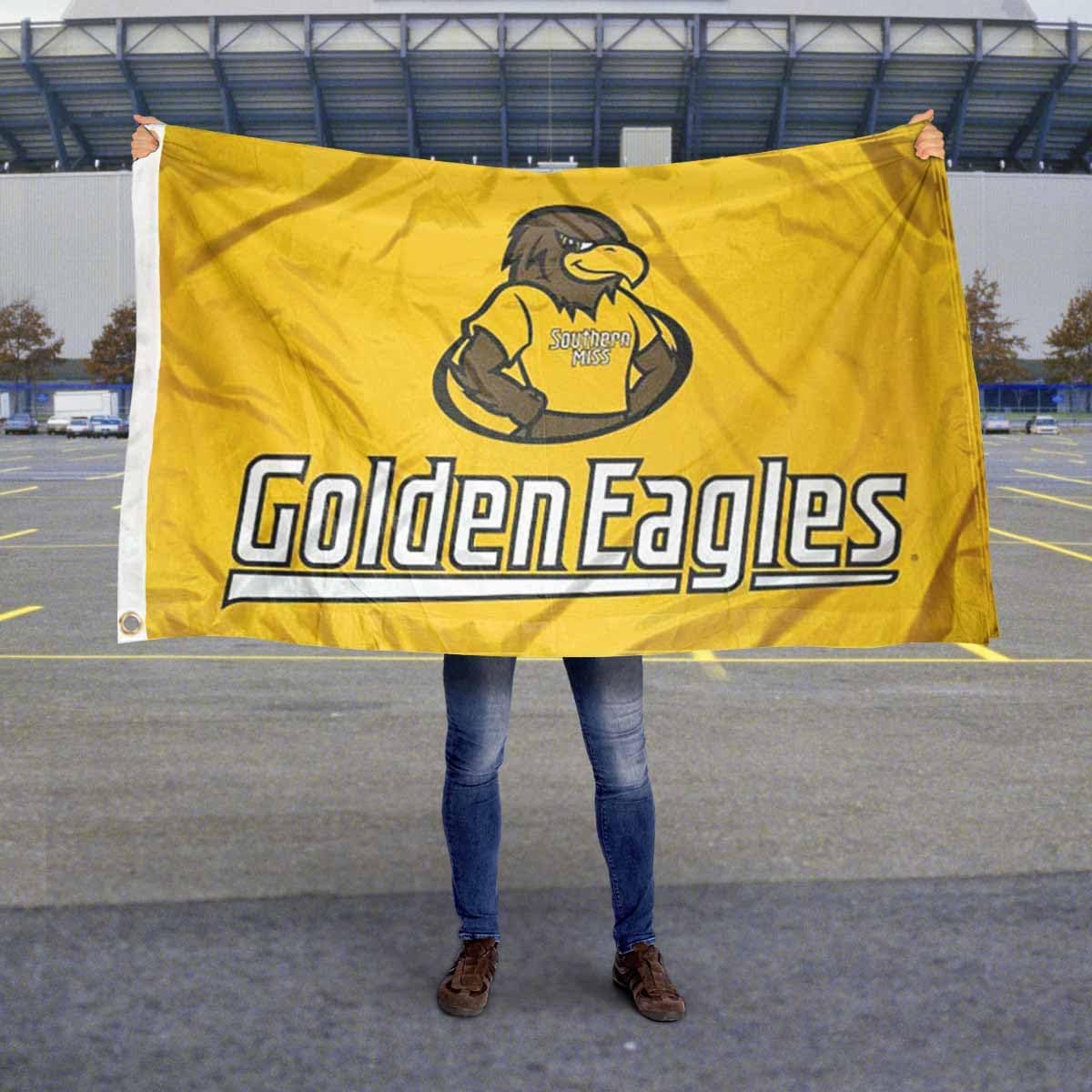 Southern Miss Eagles Mascot College Flag - Image 5