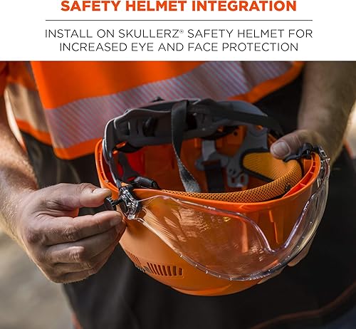 Miniatura 2 de Ergodyne Skullerz 8991 - Visera para casco de seguridad, antiniebla, transparente