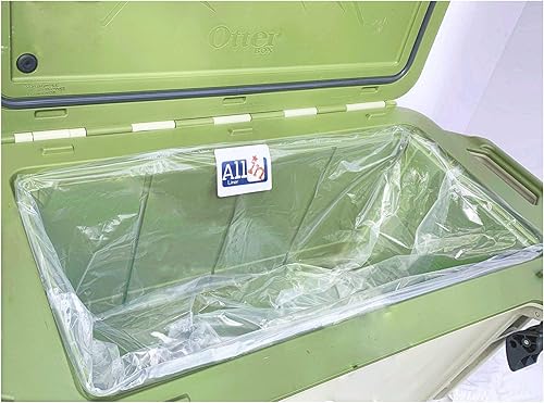 Miniatura 6 de Allinliner Forro de plástico para enfriador  Forro enfriador desechable  Sin BPA para pesca, camping, barbacoa, carnicería, bebidas, bolsas de hielo