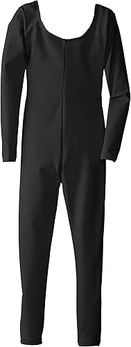 Capezio Unitard básico de manga larga para niñas