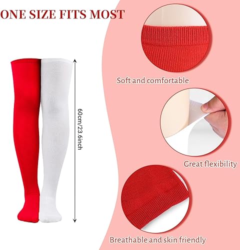 Miniatura 5 de 6 piezas de diablo y ángel doble disfraz para mujeres y niñas, medio ángel medio diablo disfraz para fiesta de Halloween