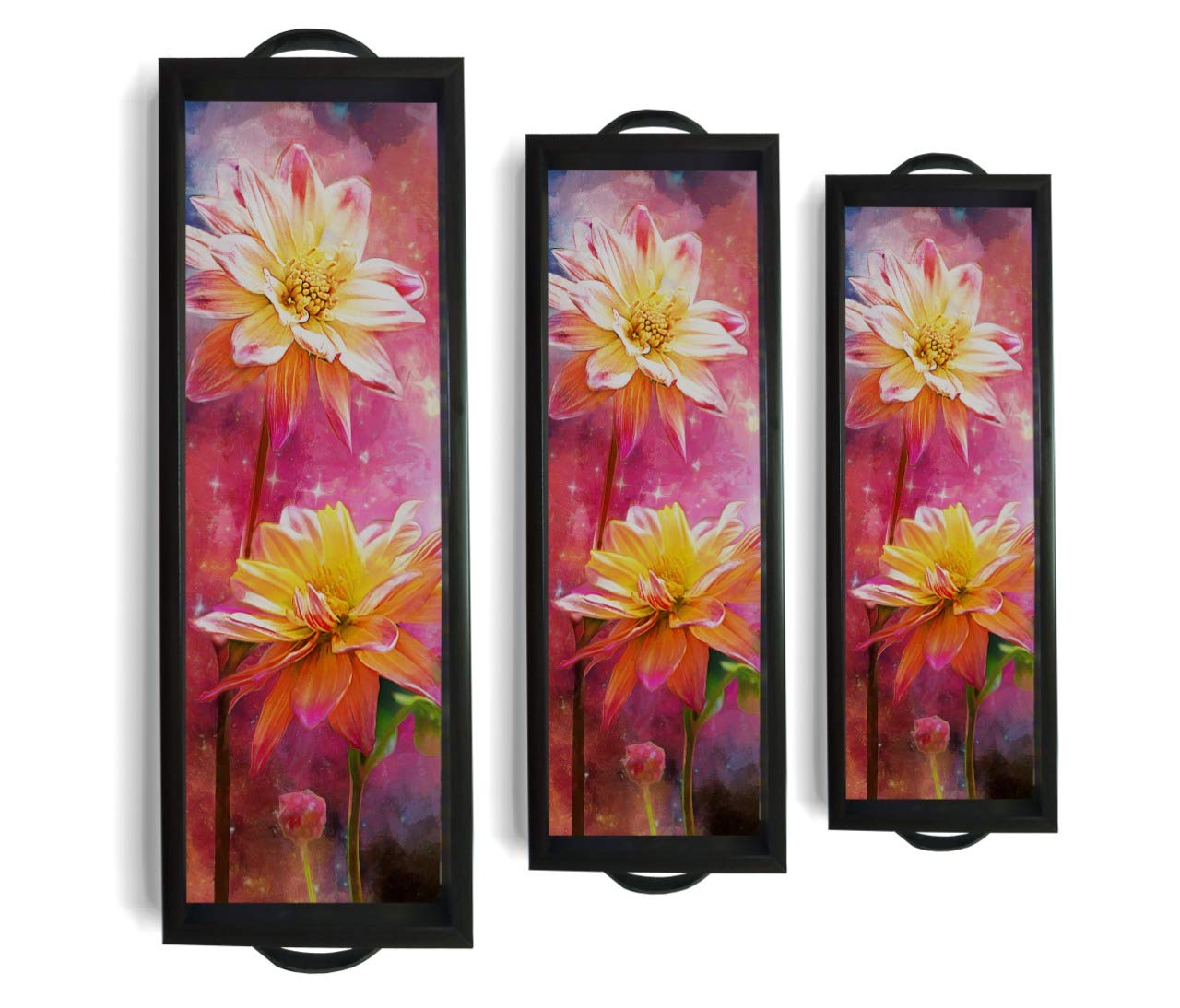 PAPER PLANE DESIGN Premium Platter Set Rectangular Serving Trays for Dinning Table, Home & Office (B07ZRVZ7YM) Amazon Price History, Amazon Price Tracker