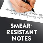 Paper Mate Stylo à gel, stylo à profil rétractable, point moyen (0.7 mm), noir, 12 Nombre