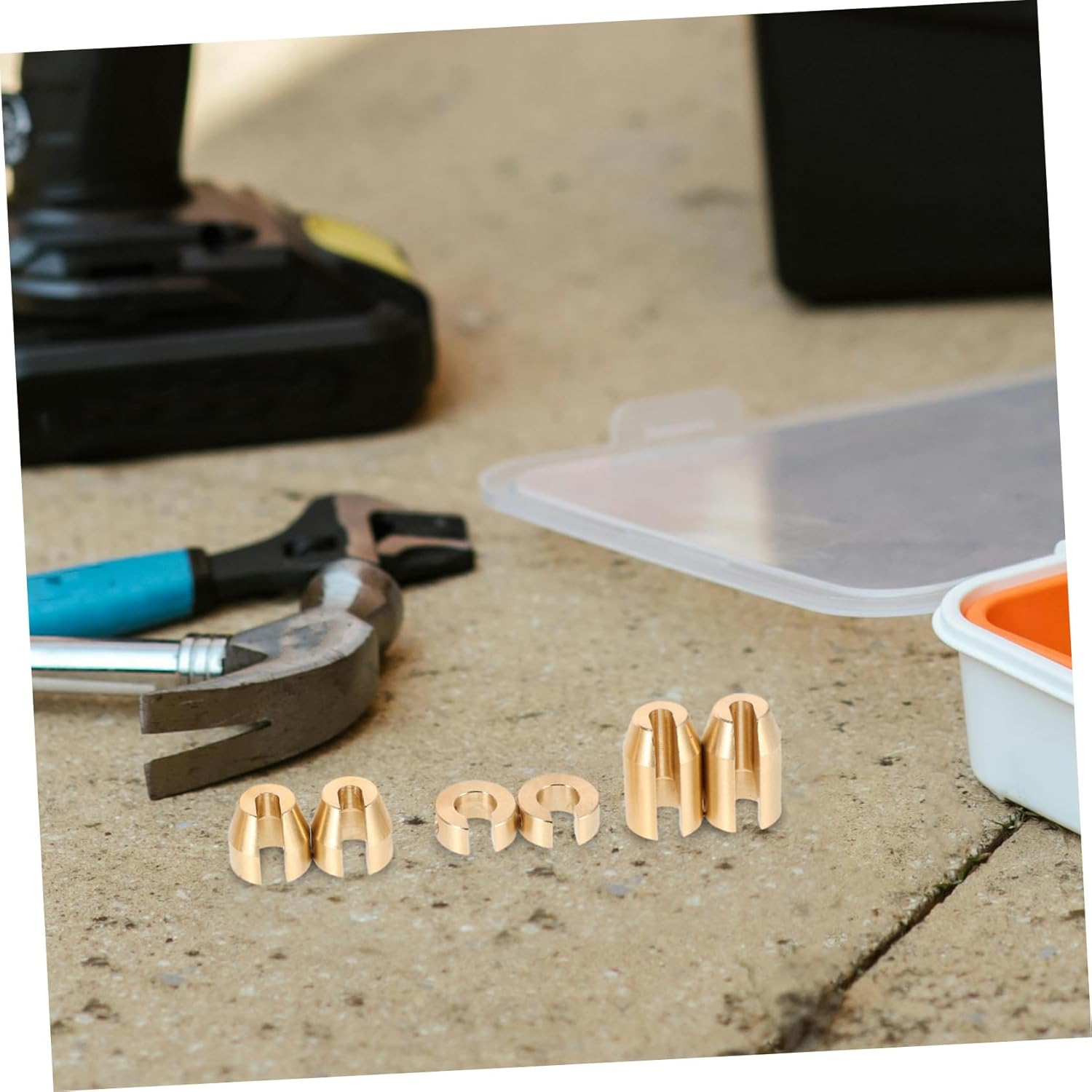 1 Set Motorcycle Counterweight Motorcycle Wheel Weights Wheel Weights Kit Motorcycle Wheel Balance Spoke Weights Refill Motorcycle Balance Kit Motorcycle Wheel Kit Copper Golden