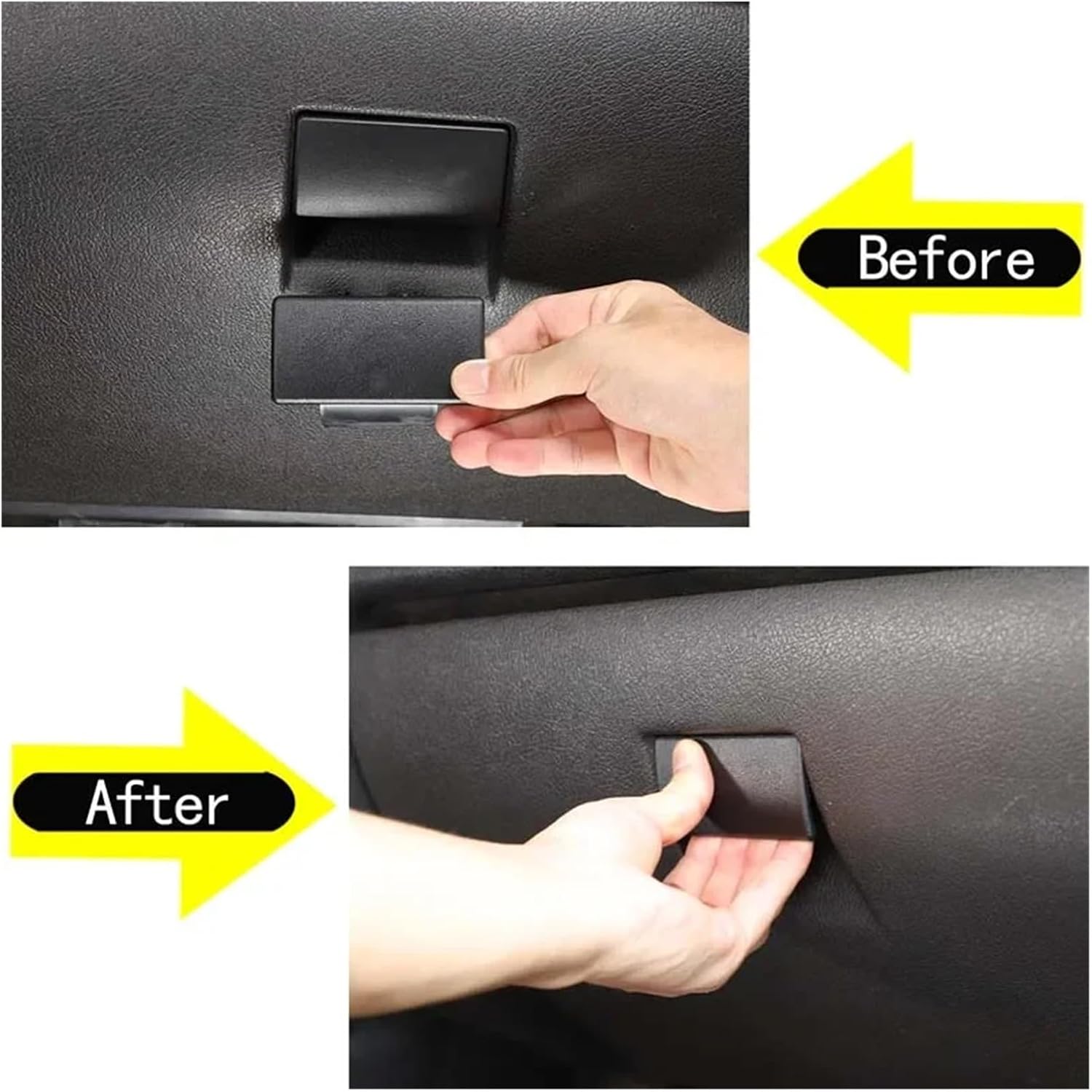 Car Glove Box Lock Latch Handle Fit for Hummer H3 2005-209 Car Front Passenger Glove Box Switch Buckle Replacement Parts Automotive Interior Accessories Glove Box Switch