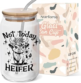 Highland Cow Gifts for Women Cow Lovers, 16oz Coffee Cup