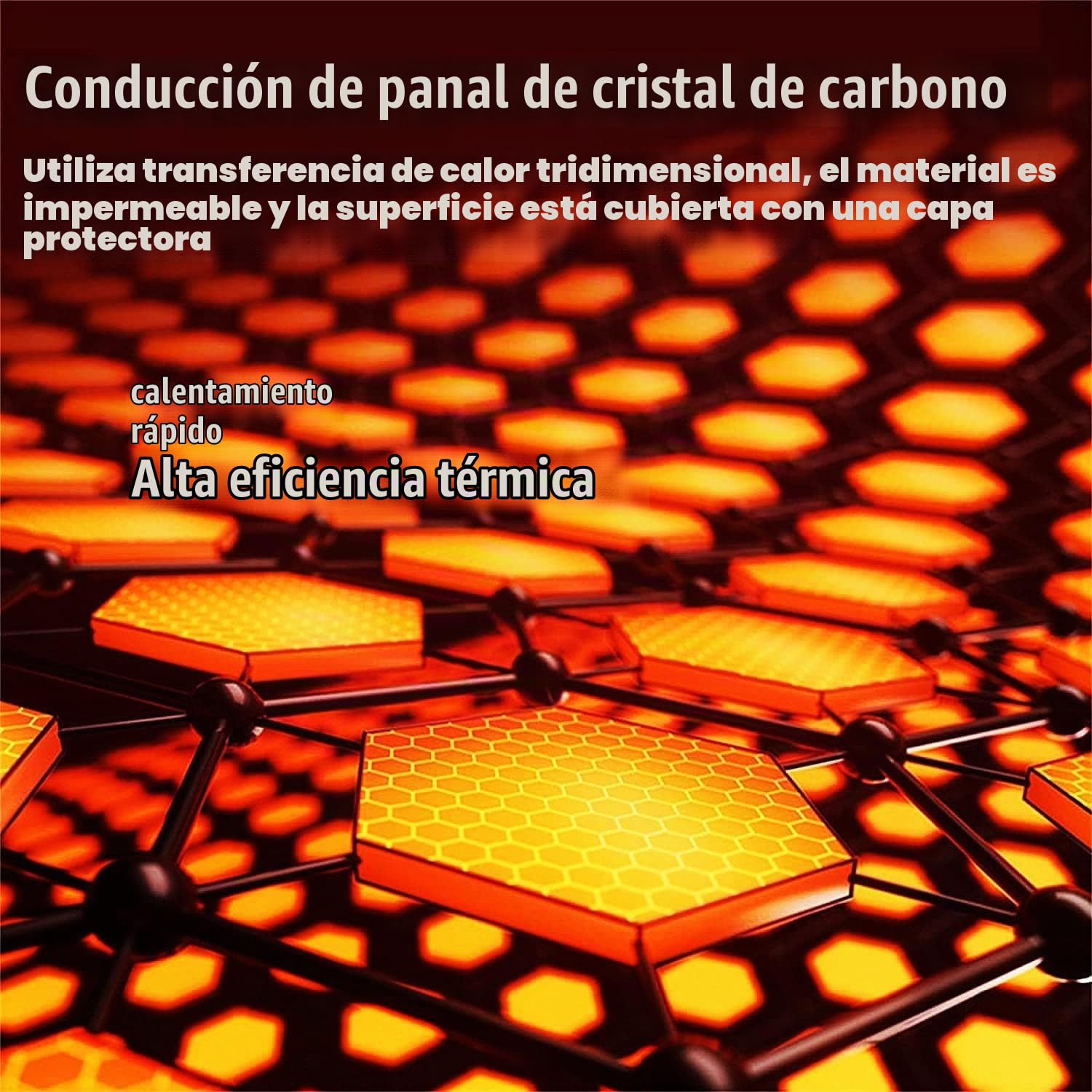 Alfombra eléctrica, tapete calefactable para el suelo, almohadilla calefactora eléctrica, calentadores de pies calefactados para el hogar, calentador eléctrico portátil(H,55x90cm)