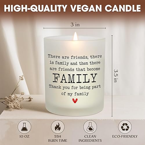 Miniatura 10 de Happy Birthday Candle, Bestfriend Birthday Gifts for Women - Friendship Gifts for Friend Female, Bestie, BFF - Anniversary Birthday Gifts for Her,