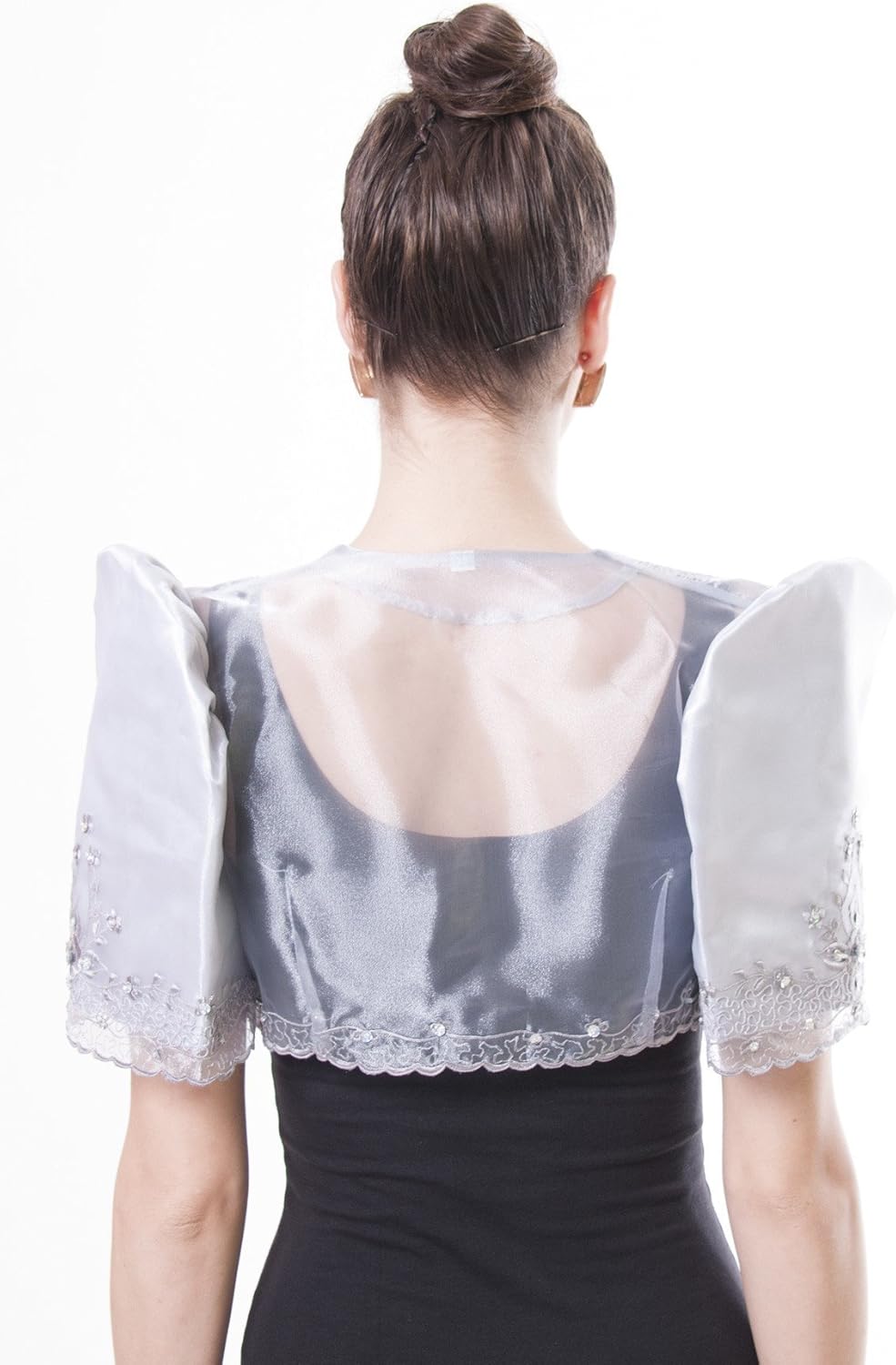 Mestiza Bolero Silver 001 - Filipiniana