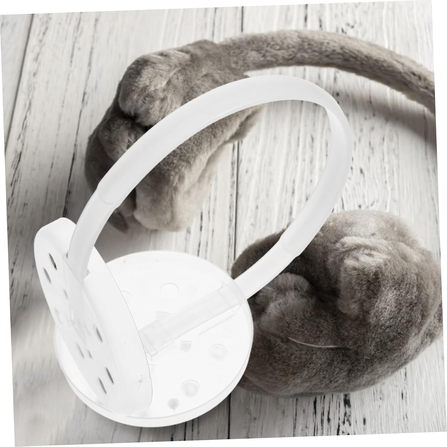 4pcs Diy Earmuff Inner Stand Frame Kit Plastic Earmuff Rack for Comfortable Ear Protection Support for Craft Projects
