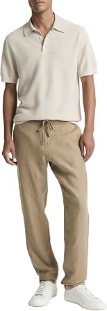 Vince Mens Geo Jacquard Polo