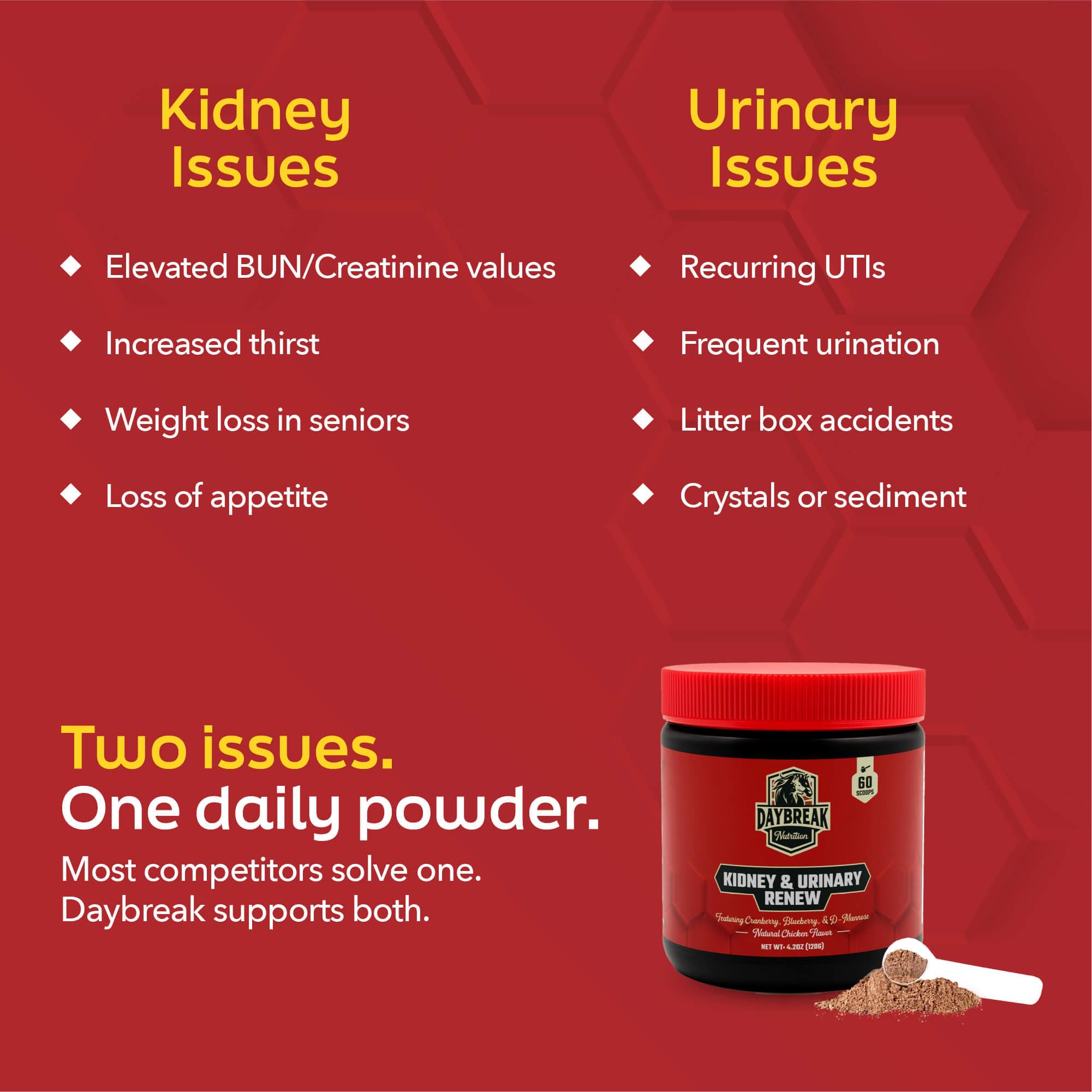 Daybreak Nutrition Kidney & Urinary Support for Cats (60 Serving) — Amazon image 4