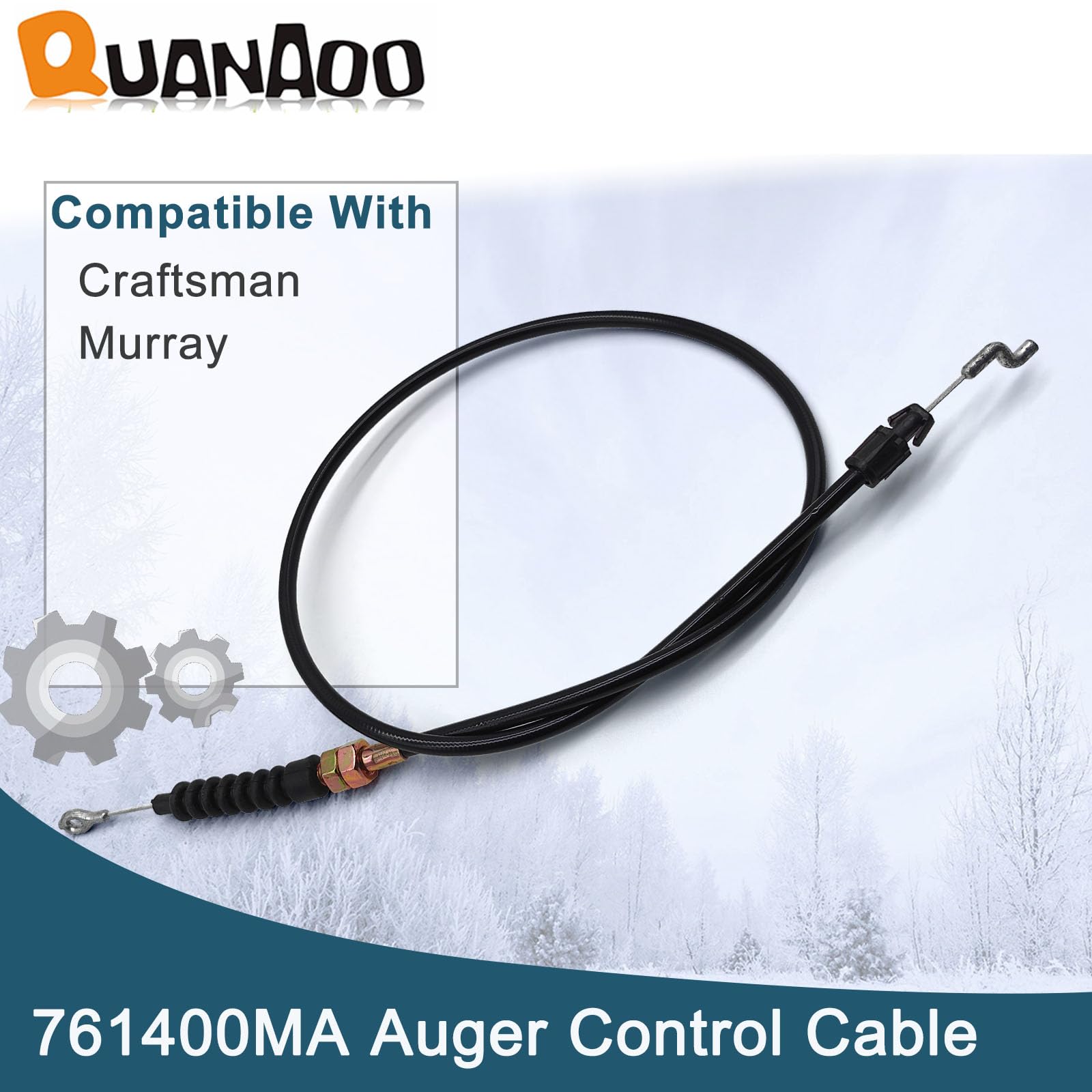 Amazon.com: Quanaoo Auger Control Cable 761400MA for Craftsman