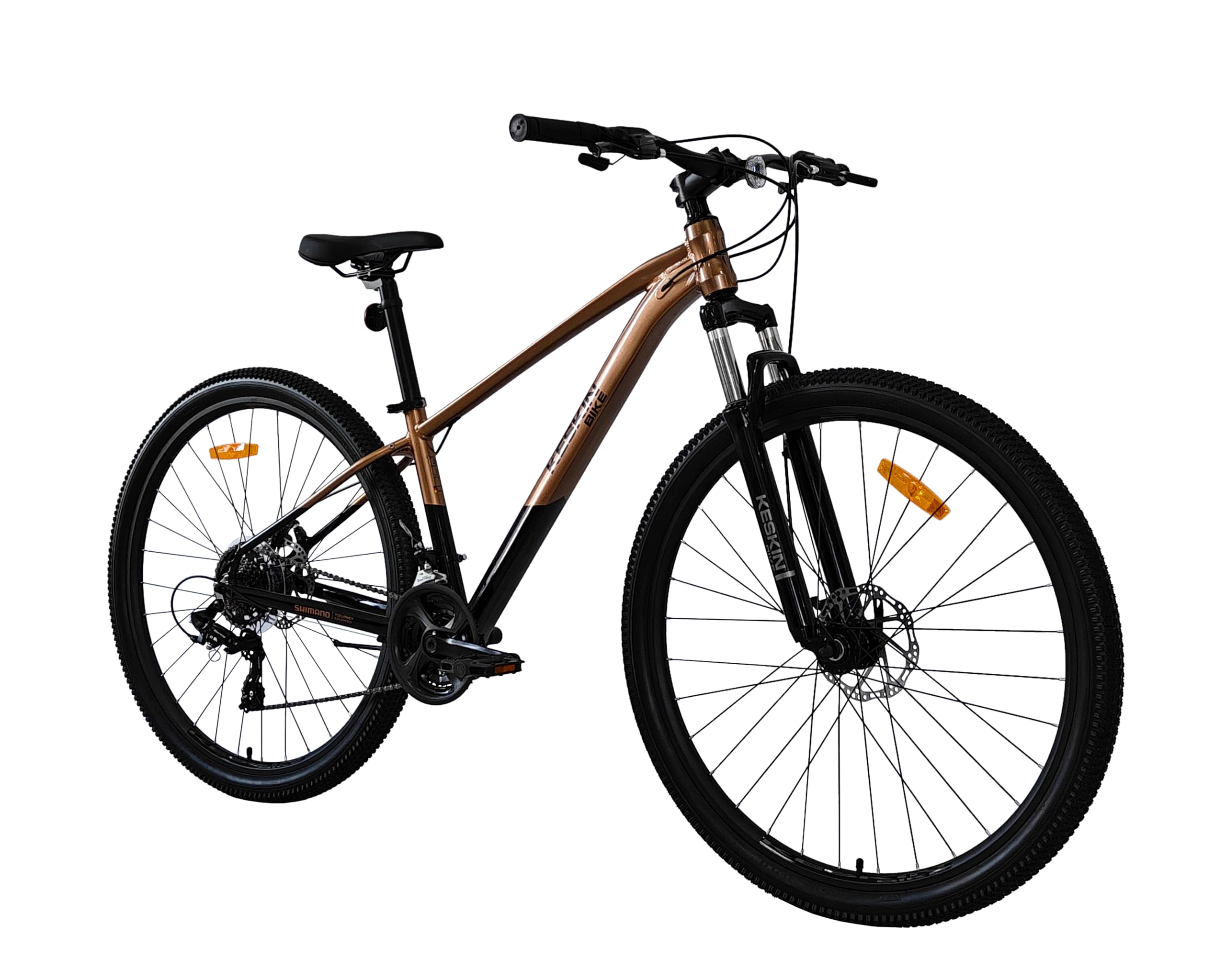 HT MTB1 29" x 2.35 – Aluminiumrahmen, SM21-Speed, Bronze Schwarz