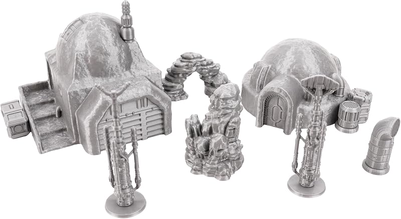 Desert Homestead Starter Set Compatible with Star Wars Legion and Sci-Fi Wargames and RPGs 28mm