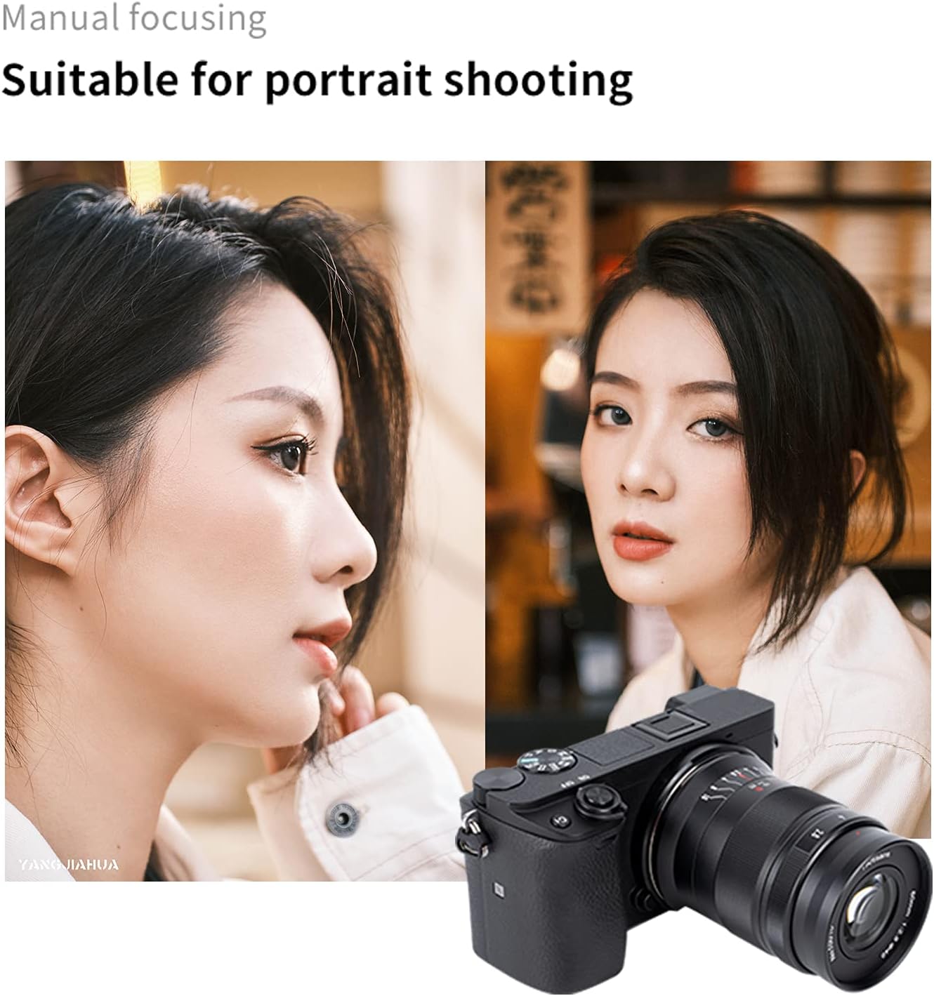 7artisans 60mm F2.8 II Manual Focus APS-C Macro Lens for Sony E-Mount A5100 A6000 A6300 A6500 A7iii A7Riii A7Siii NEX-5 NEX-7 Cameras Black