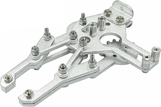 ZEZEFUFU Mechanical Arm Robot Clamp Gripper Hand for Arduino Medium Servo MG995 SG5010