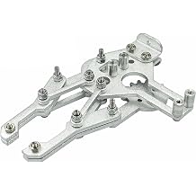 ZEZEFUFU Mechanical Arm Robot Clamp Gripper Hand for Arduino Medium Servo MG995 SG5010