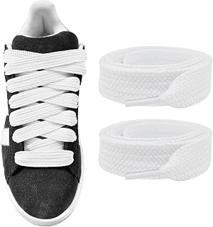 5/8"(15mm) Thick Laces for Adidas Campus 00s Sneakers, Fat Wide Athletic Shoelaces Replacement Shoe Laces