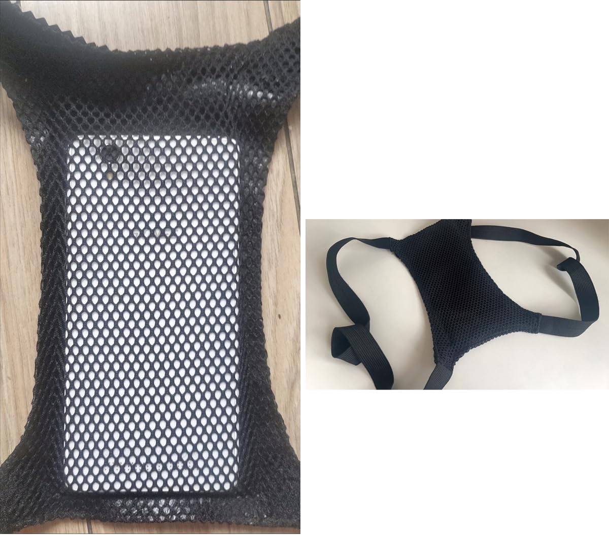 Phone Chest Mount Harness Holder Universal Mobile Phone Sternum Mount Harness Strap Sports Chest Bag Hidden Pocket Front Vest Bag for iPhone Samsung POV VLOG Runners Cycling Bike Video