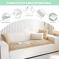 Vista 3 de ZQFFB Funda para Sofá para Mascotas Perros Lavable Antideslizante Protector para Mascotas Alfombra para Perros para Sofás y Sillones