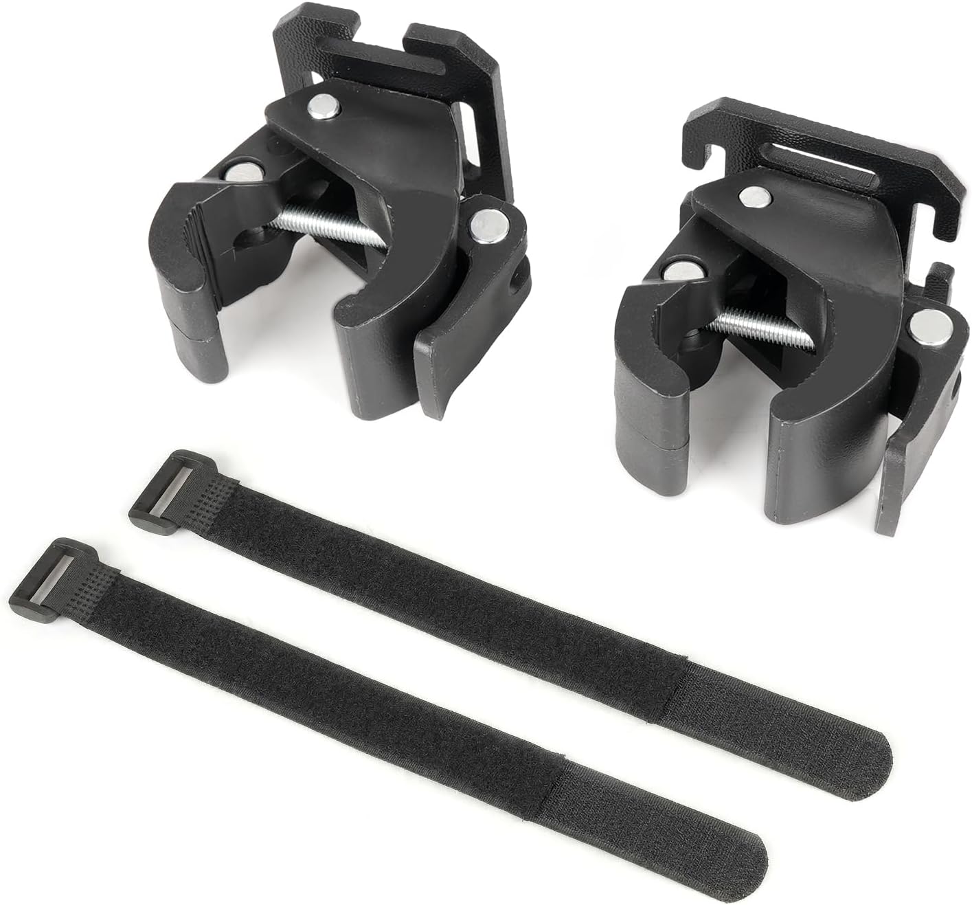 Quick Release Clamp Shovel Mount for MOLLE Panel Attachments for Tactical Backpack MOLLE Bag Molle Attachments for Shovel, Axe, and Tools, 2-Pack