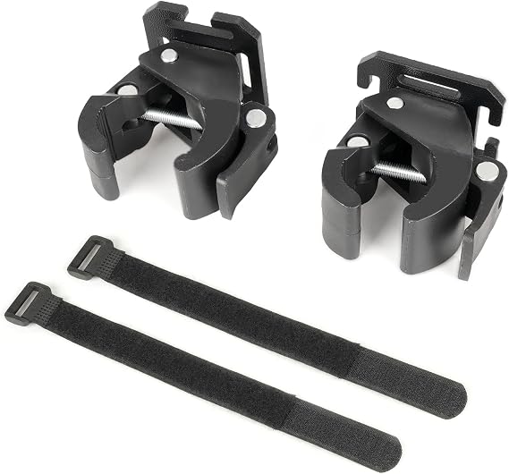 Quick Release Clamp Shovel Mount for MOLLE Panel Attachments for Tactical Backpack MOLLE Bag Molle Attachments for Shovel, Axe, and Tools, 2-Pack