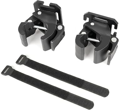 Quick Release Clamp Shovel Mount for MOLLE Panel Attachments for Tactical Backpack MOLLE Bag Molle Attachments for Shovel, Axe, and Tools, 2-Pack