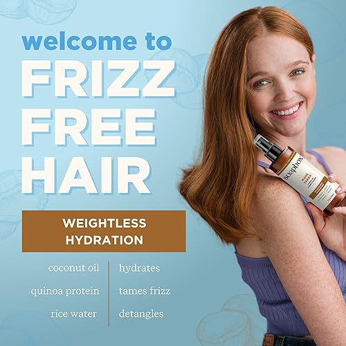 Miniatura 4 de Soapbox Domadora de melena, acondicionador en aerosol sin enjuague para domar el encrespamiento, suavizar la marcha, hidratar, agregar brillo y