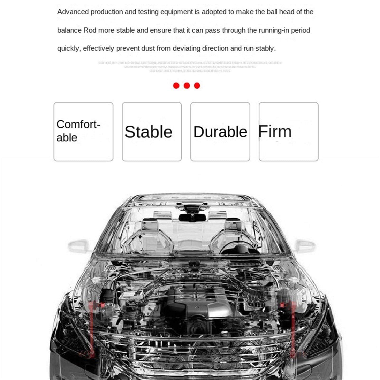 Łącznik stabilizatora samochodu pasuje do Geely Emgrand X7 GX7 Ex7 SX7 Suv Stabilizatory Poprzeczne(1 PCS)